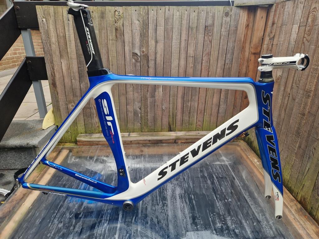 STEVENS SLR KADER MAAT M NIEUWSTAAT, Fietsen en Brommers, Fietsen | Racefietsen, Ophalen, Carbon