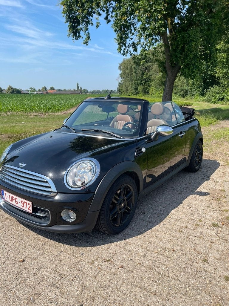 MINI Cooper Cabrio, Auto's, Mini, 90 kW, Cabriolet, Leder, Bruin