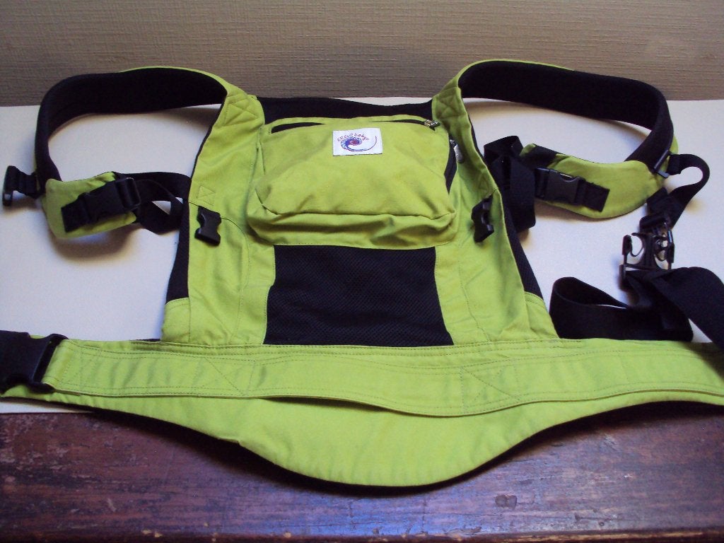 ERGObaby Performance Draagzak - Lentegroen + Cargo pack, Kinderen en Baby's, Ophalen of Verzenden, Buik, Draagzak