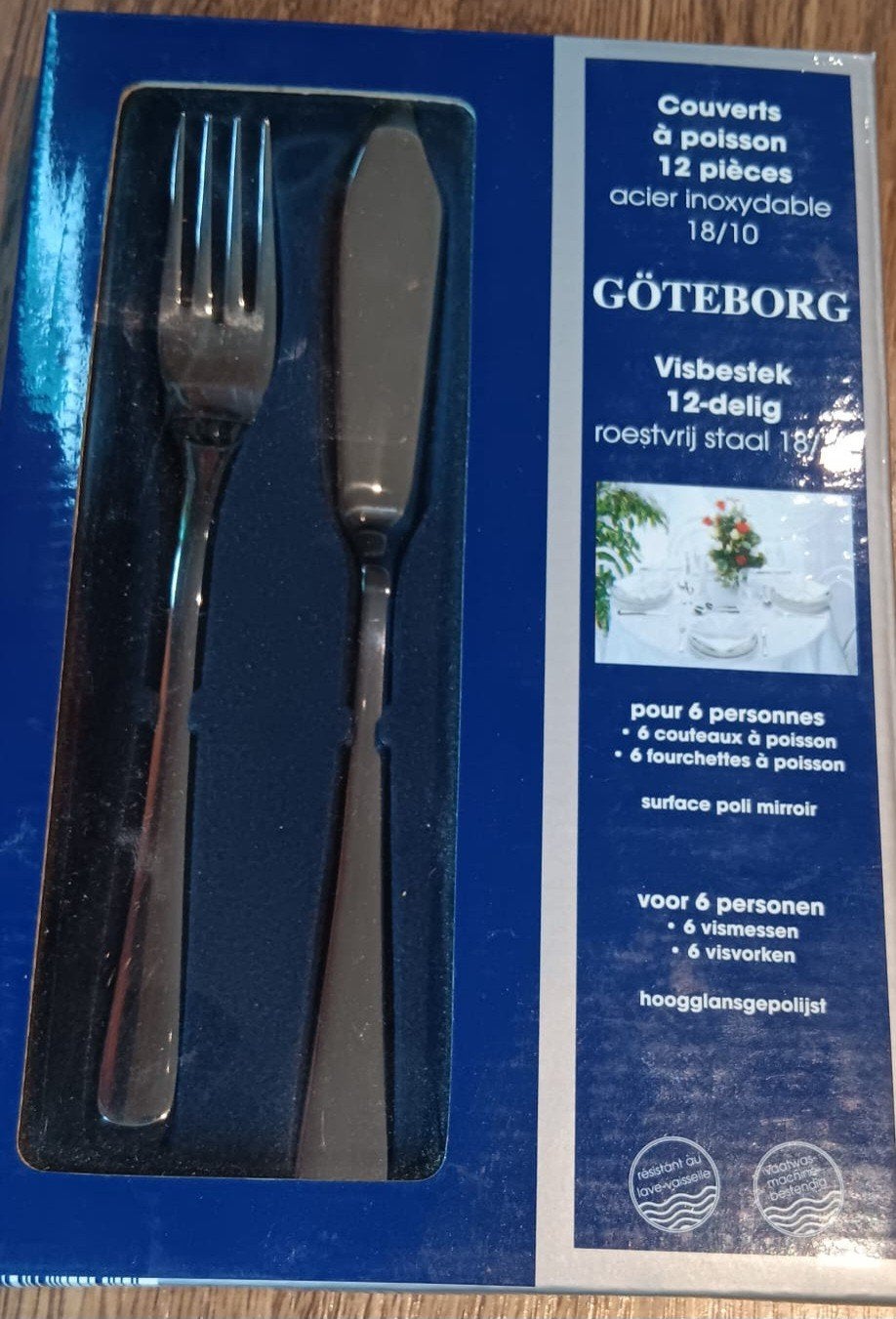 Set van 2 dozen visbestek.(NIEUW), Huis en Inrichting, Keuken | Bestek, Ophalen of Verzenden, Visbestek