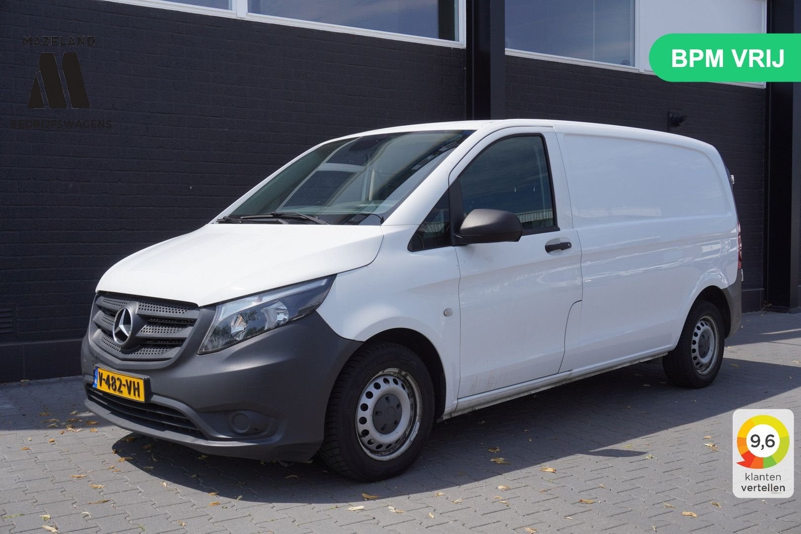 Mercedes-Benz Vito 109 CDI - EURO 6 - Airco - Navi - Cruise, Autos, Achat, Entreprise, Mercedes-Benz, Diesel