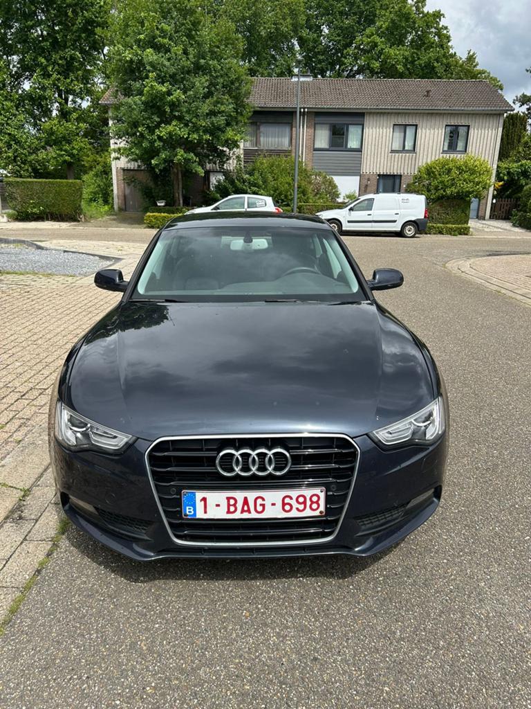 Audi a5, Auto's, Audi, Blauw, Lederen bekleding, Leder, 5 zetels
