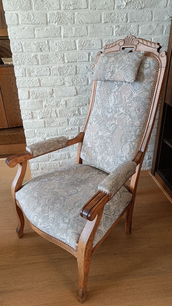 fauteuil en stoelen in goede staat en gratis, Ophalen, Gebruikt