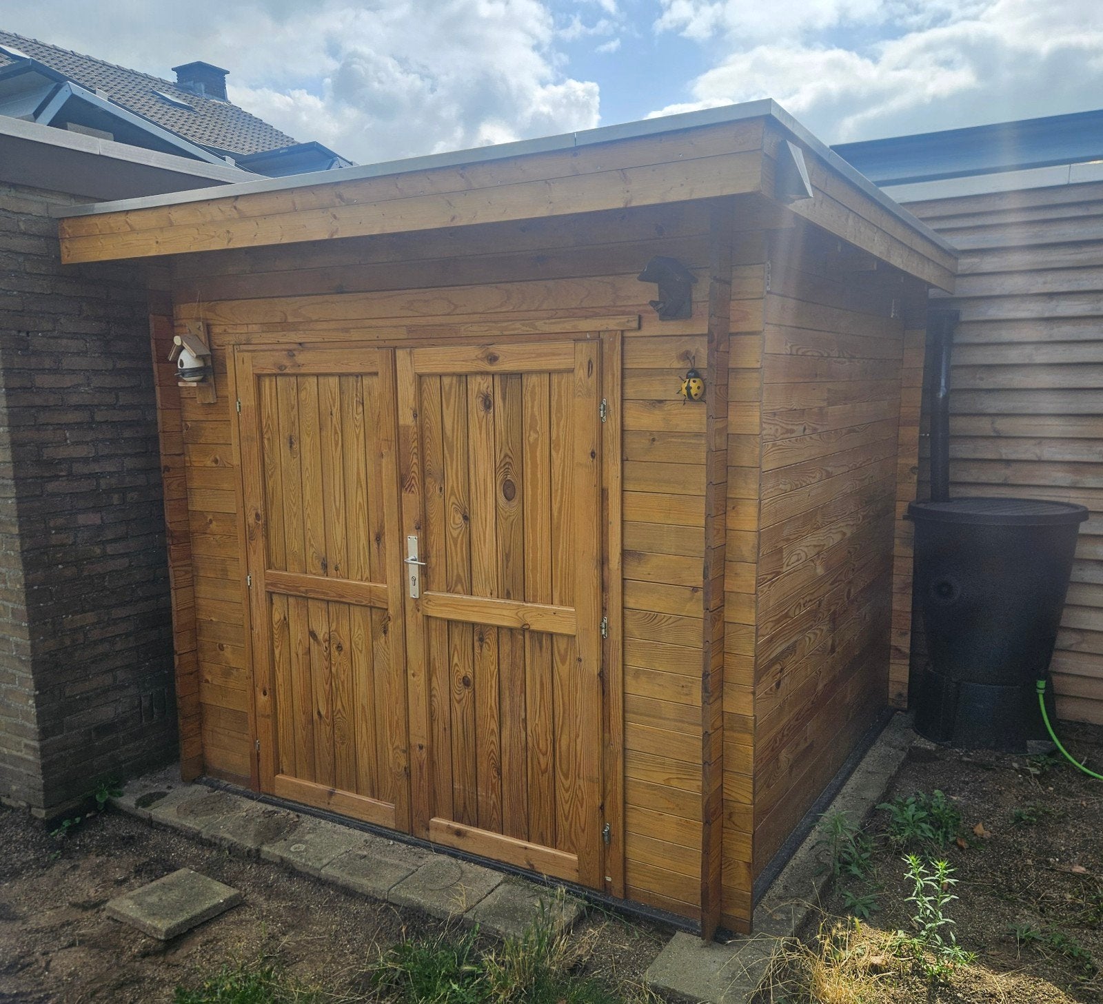 Tuinhuisje 2 jaar oud. 2.5m x 2.5m., Tuin en Terras, Ophalen, 200 tot 400 cm, Tuinhuis, Zo goed als nieuw