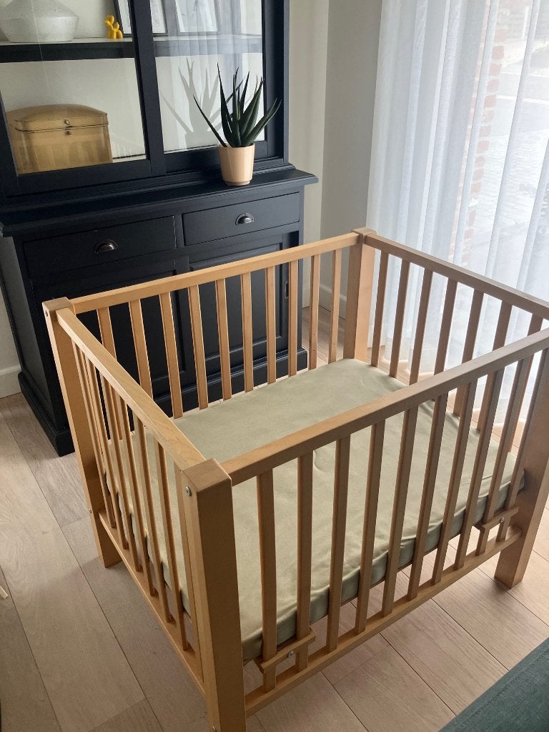 Babypark Quax inclusief matras, Kinderen en Baby's, Ophalen, Zo goed als nieuw, Rechthoekig, In hoogte verstelbaar