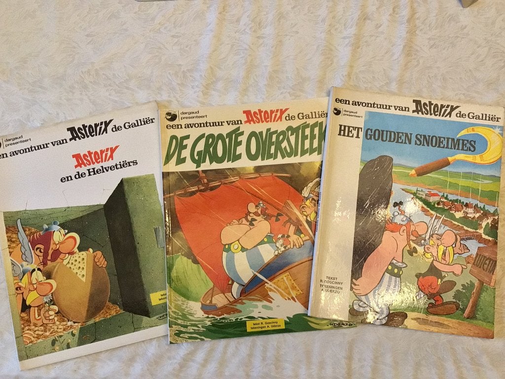 Asterix de Galliër strips, Ophalen of Verzenden, Gelezen