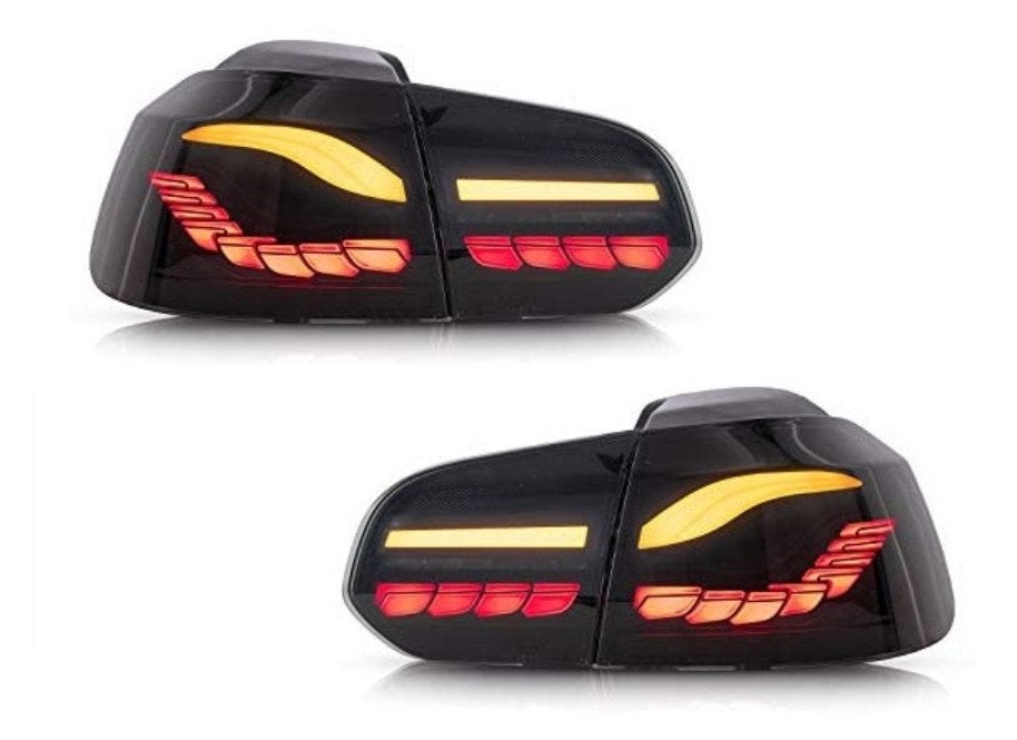 Achterlichten set Black VW Golf 6 Hatchback HD Tuning (5K1)