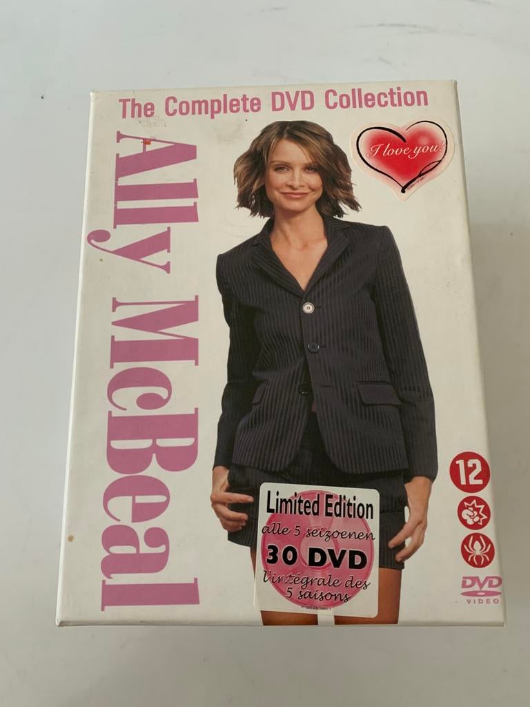 Ally McBeal DVD box, Ophalen of Verzenden, Gebruikt, Komedie, Boxset
