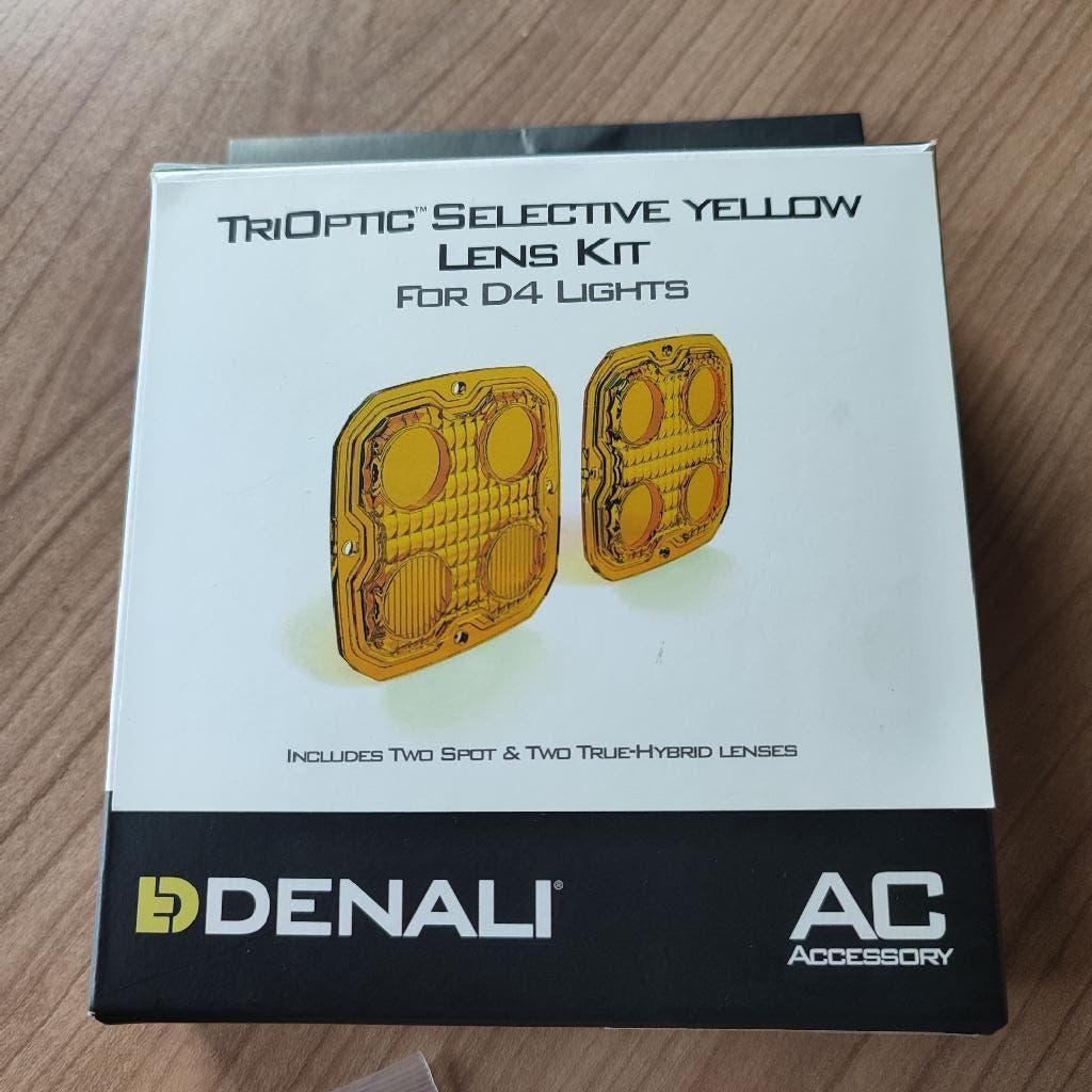 DENALI  motor verstralers D4  yellow lens kit, Motoren, Ophalen of Verzenden, Nieuw