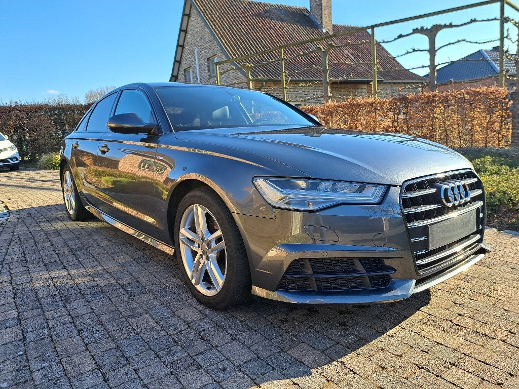 AUDI A6 1.8 TFSi Ultra S-Tronic 190 ch « S-LINE », Argent ou Gris, Achat, Alarme, Entreprise