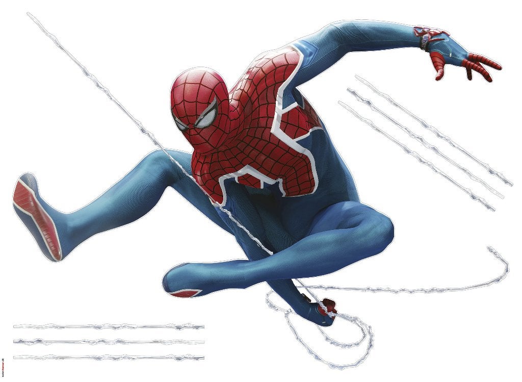 Spiderman Muursticker 70x100 cm - Marvel, Kinderen en Baby's, Kinderkamer | Inrichting en Decoratie, Verzenden, Nieuw, Wanddecoratie