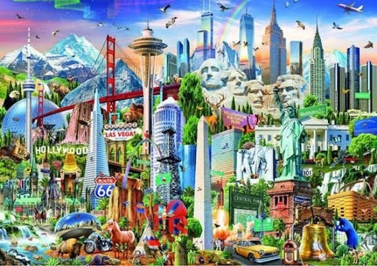 Legpuzzel, Hobby en Vrije tijd, Denksport en Puzzels, Ophalen of Verzenden, 500 t/m 1500 stukjes, Zo goed als nieuw, Legpuzzel