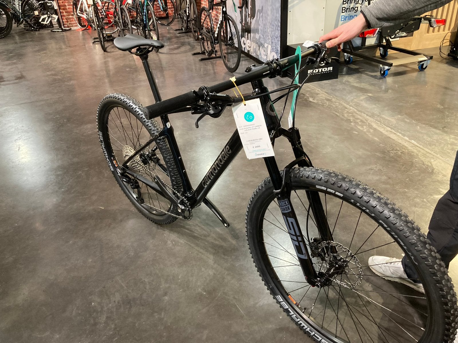 Cannondale Mountainbike Scalpel HT Carbon 4 Black Pearl LG, Ophalen, Zo goed als nieuw