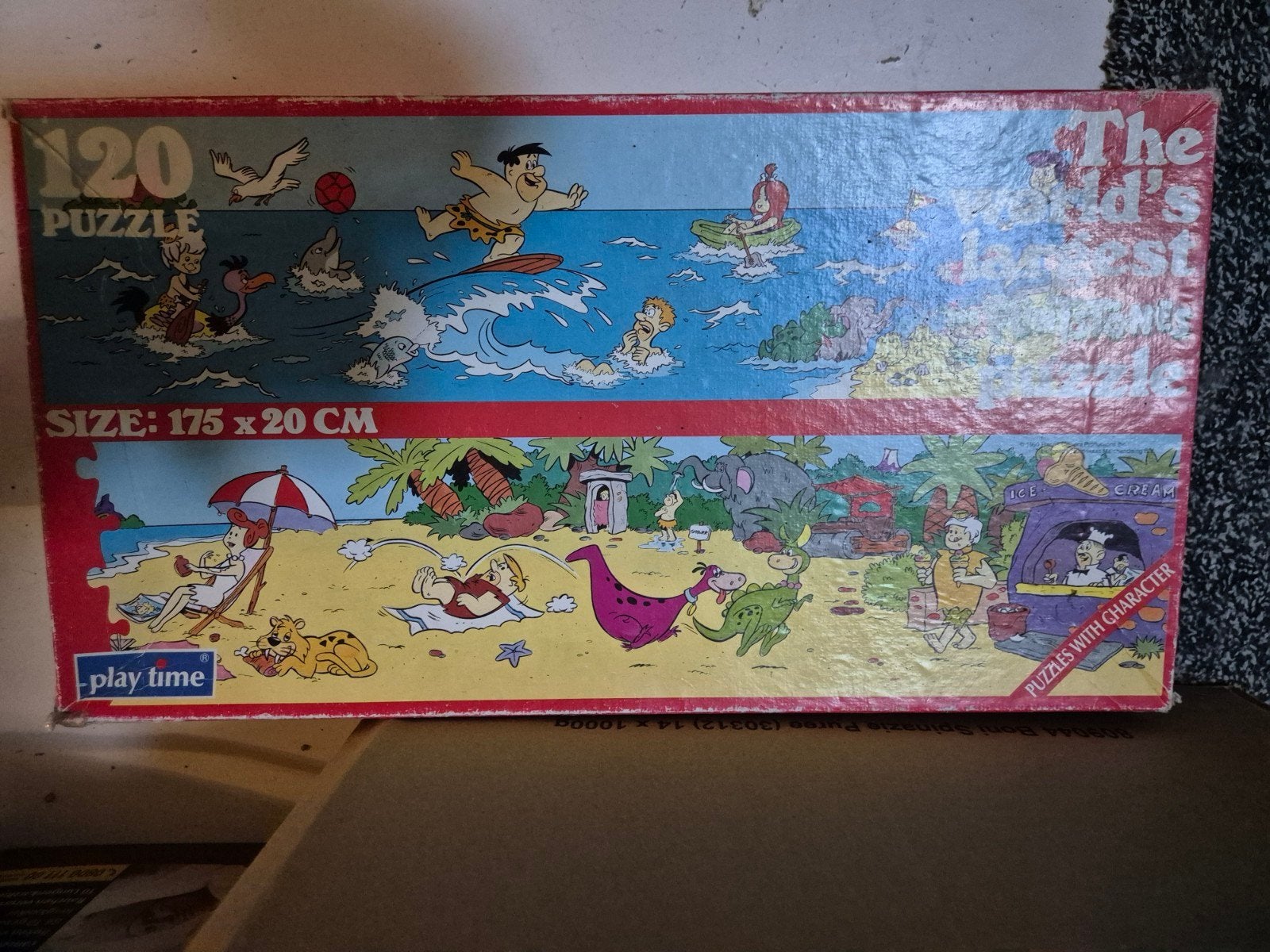 Puzzel Flintstones, Kinderen en Baby's, Ophalen of Verzenden