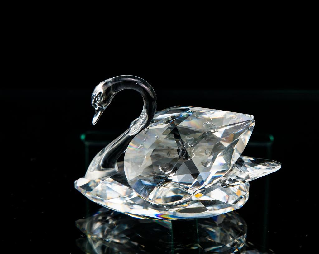 swarovski kristal zwaan groot, Verzamelen, Swarovski, Ophalen of Verzenden, Figuurtje