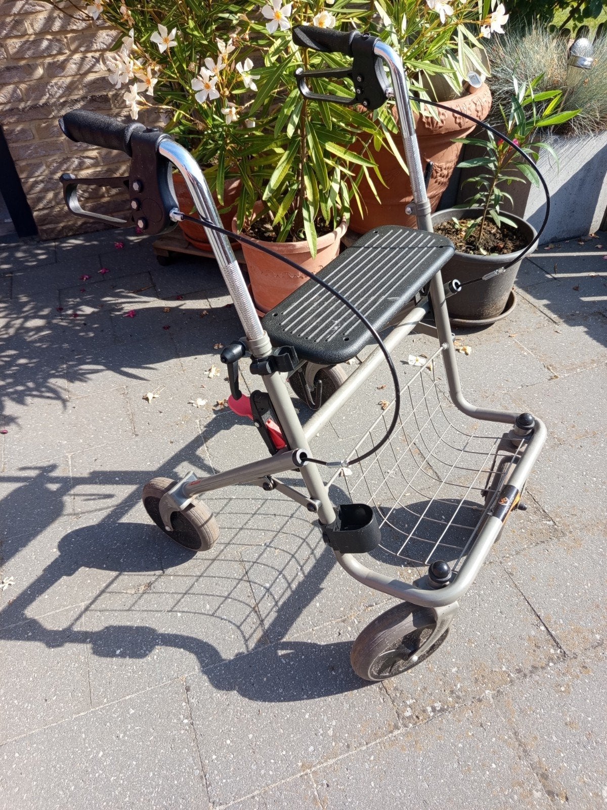 Rollator looprek, Ophalen, Opvouwbaar