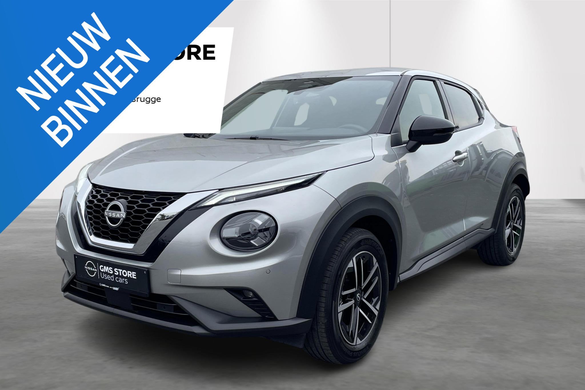 Nissan Juke 1.0 DIG-T 114 DCT N-Connecta, Auto's, Nissan, Stof, Parkeersensor, 5 zetels, 5 deurs
