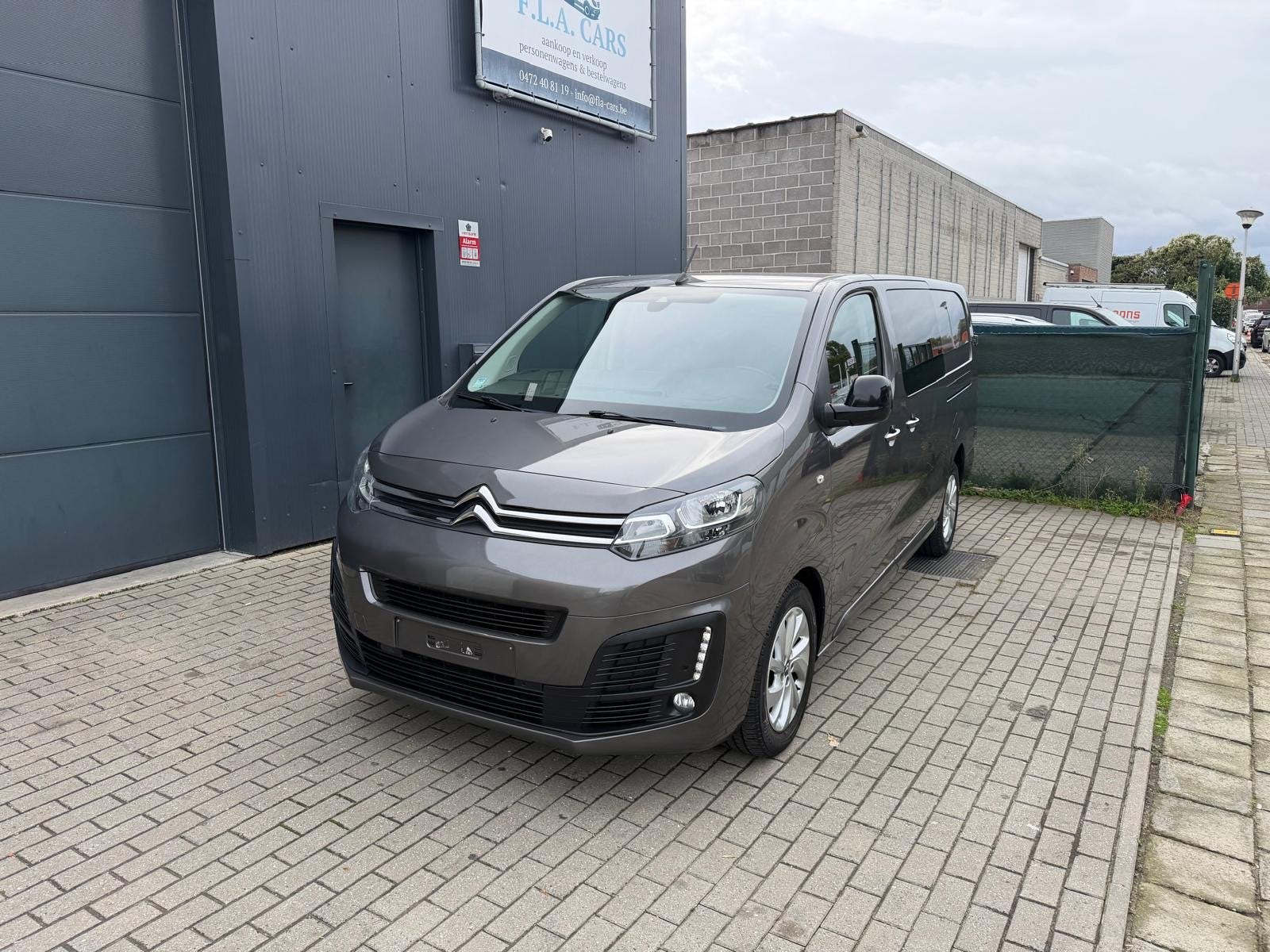 CITROEN JUMPY 2.0HDI DUBBEL CABINE BJ2023 AUTOMAAT 180PK FUL, Autos, Argent ou Gris, Achat, Euro 6, Entreprise