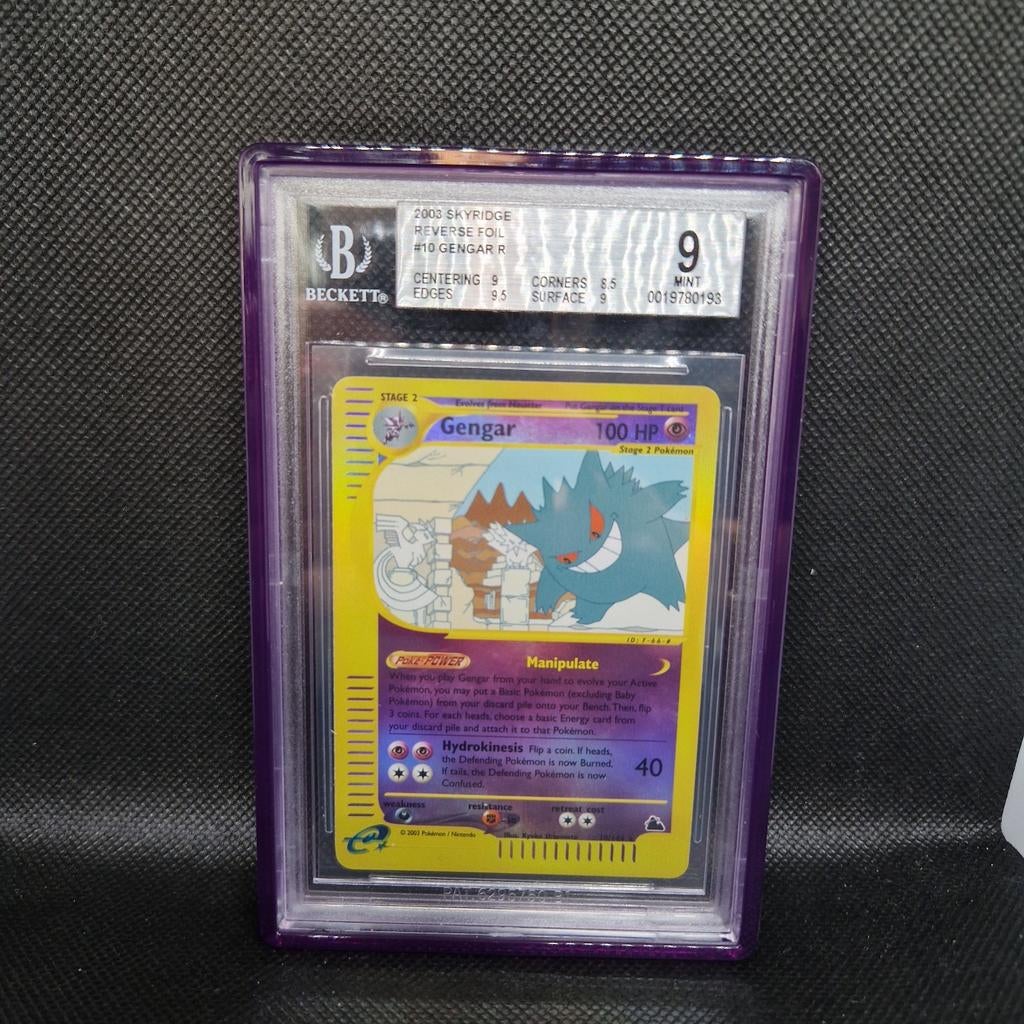 Gengar Rev Holo Skyridge BGS 9, Enlèvement ou Envoi