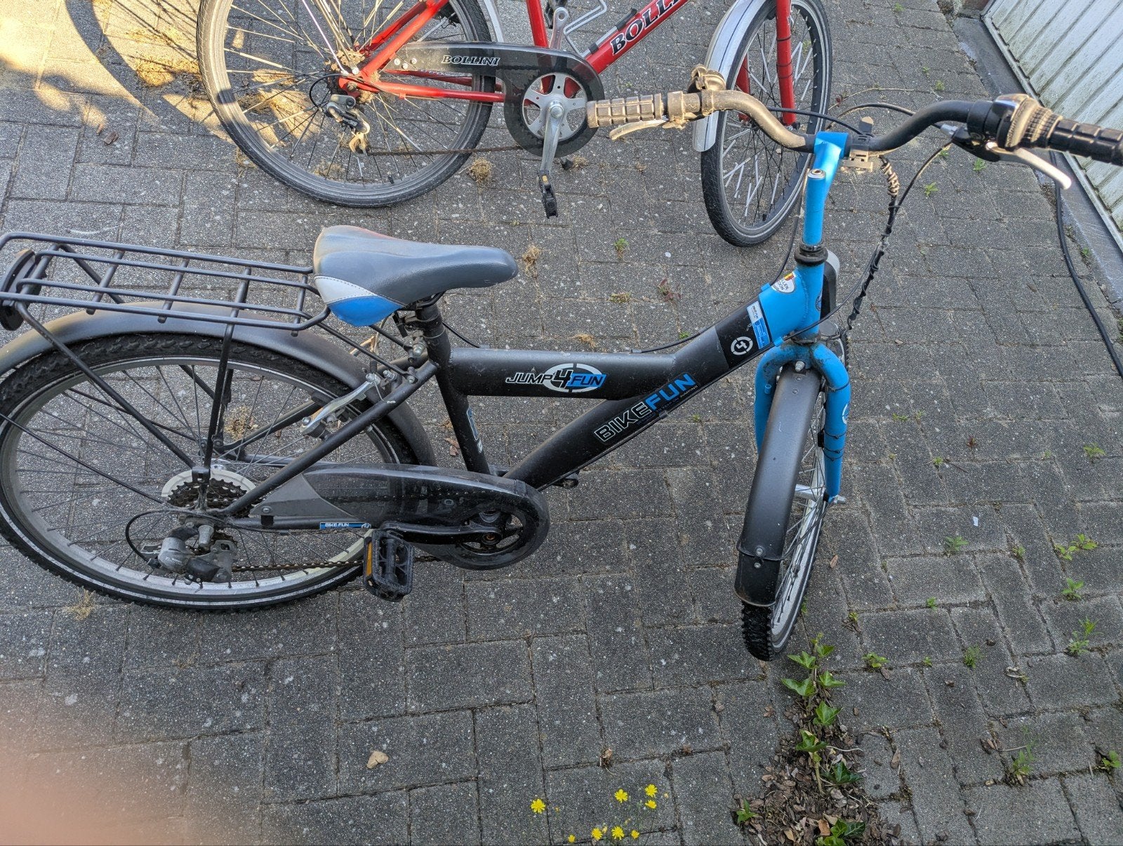 Oude fiets, Ophalen, Versnellingen
