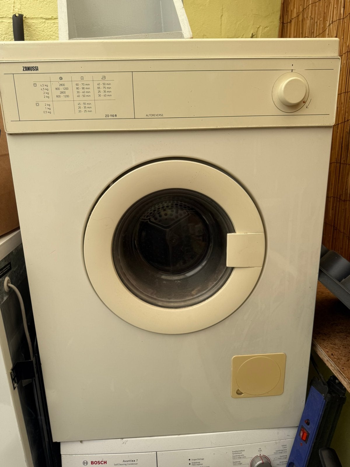 Zanussi droger, Elektronische apparatuur, Droogkasten, Ophalen, Gebruikt