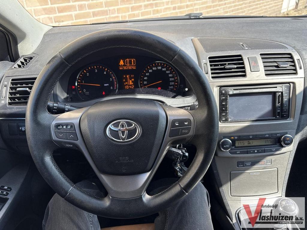 Toyota Avensis Wagon 2.0 D-4D Business | Leder | Navi | Clim, Auto's, Toyota, Avensis, Navigatiesysteem, Bedrijf, Zilver of Grijs