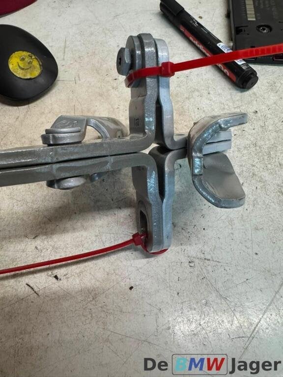 Achterklepscharnier onder set BMW X5 F15 F85 7352697, Gebruikt, Ophalen of Verzenden, BMW, BMW