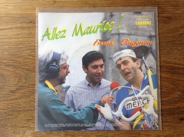 single frank dingenen, 7 inch, Ophalen of Verzenden, Beschermende buitenhoes, Nederlandstalig