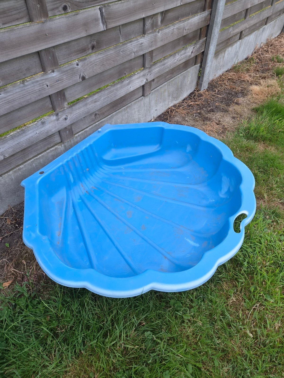 Blauwe zandbakschelp (1 helft) – Te koop!, Ophalen, Gebruikt