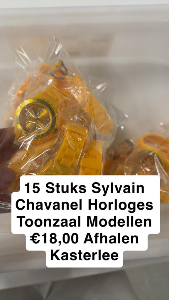 Horloges - Sylvain Chavanel, Enlèvement