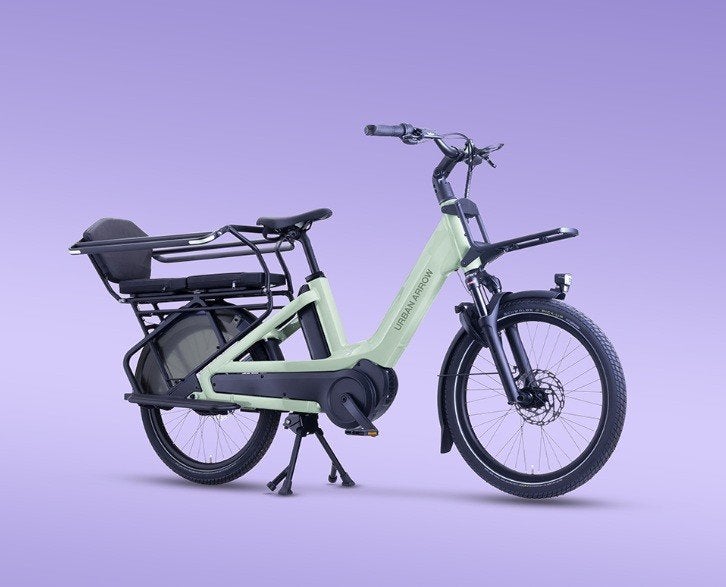 Urban Arrow Breeze longtail fiets - demo's slechts 5-10 km, Ophalen of Verzenden, Nieuw, 30 tot 50 km per accu, Overige merken