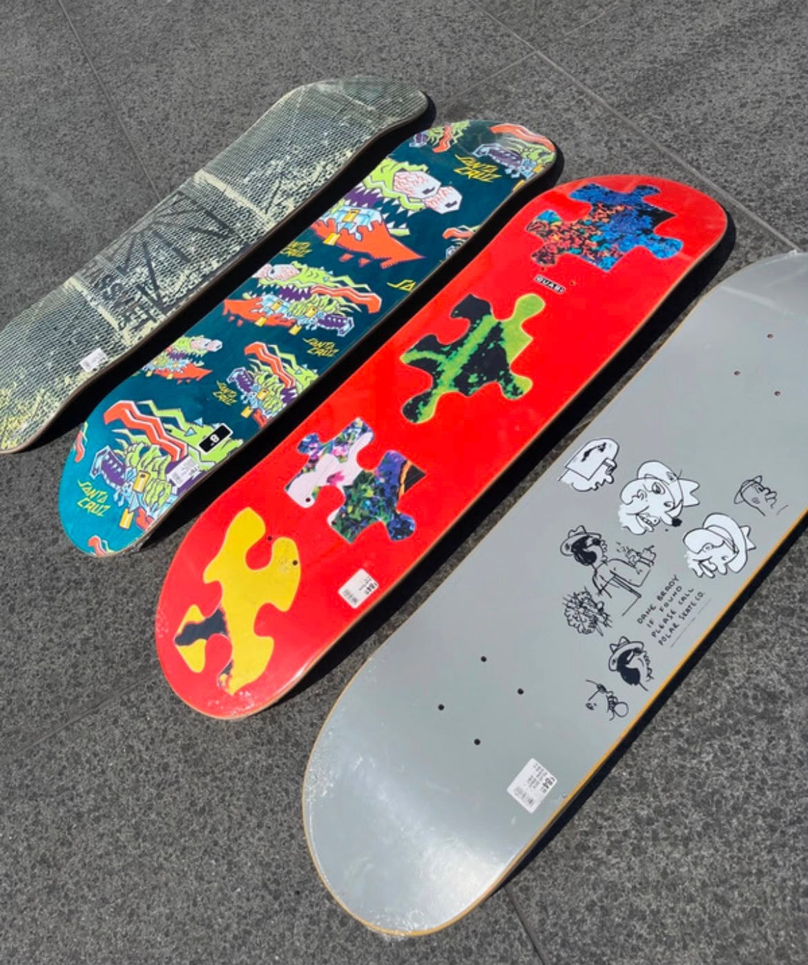 Skateboarden nieuw, Sports & Fitness, Skateboard, Enlèvement, Neuf, Skateboard