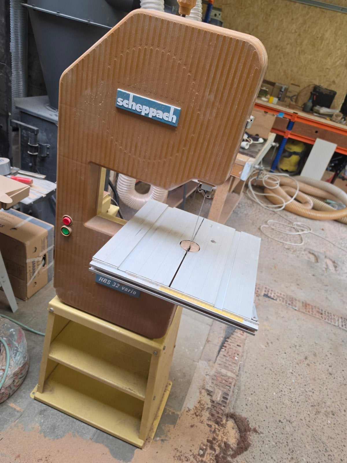 Lintzaag Scheppach hbs 32 vario, Ophalen, Lintzaag