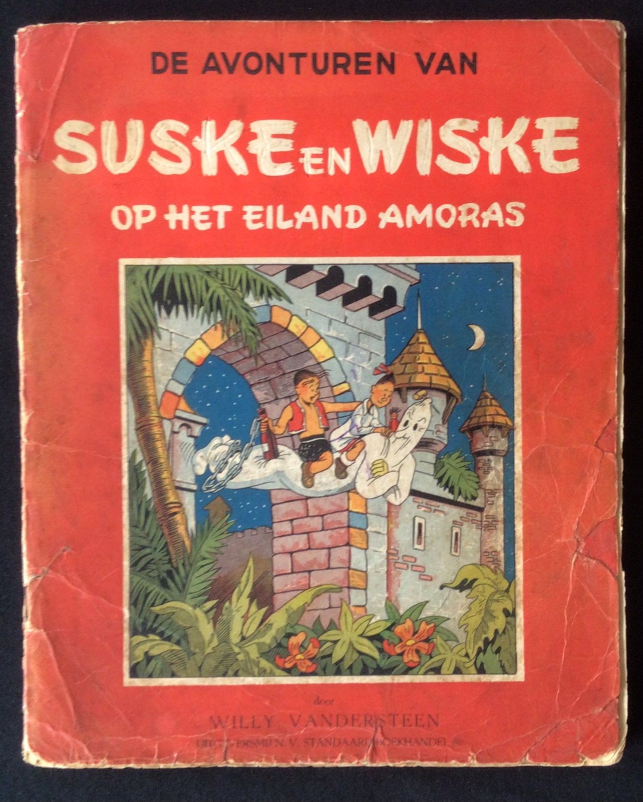 S&W - op het eiland Amoras - 1ste druk, Boeken, Ophalen of Verzenden, Gelezen