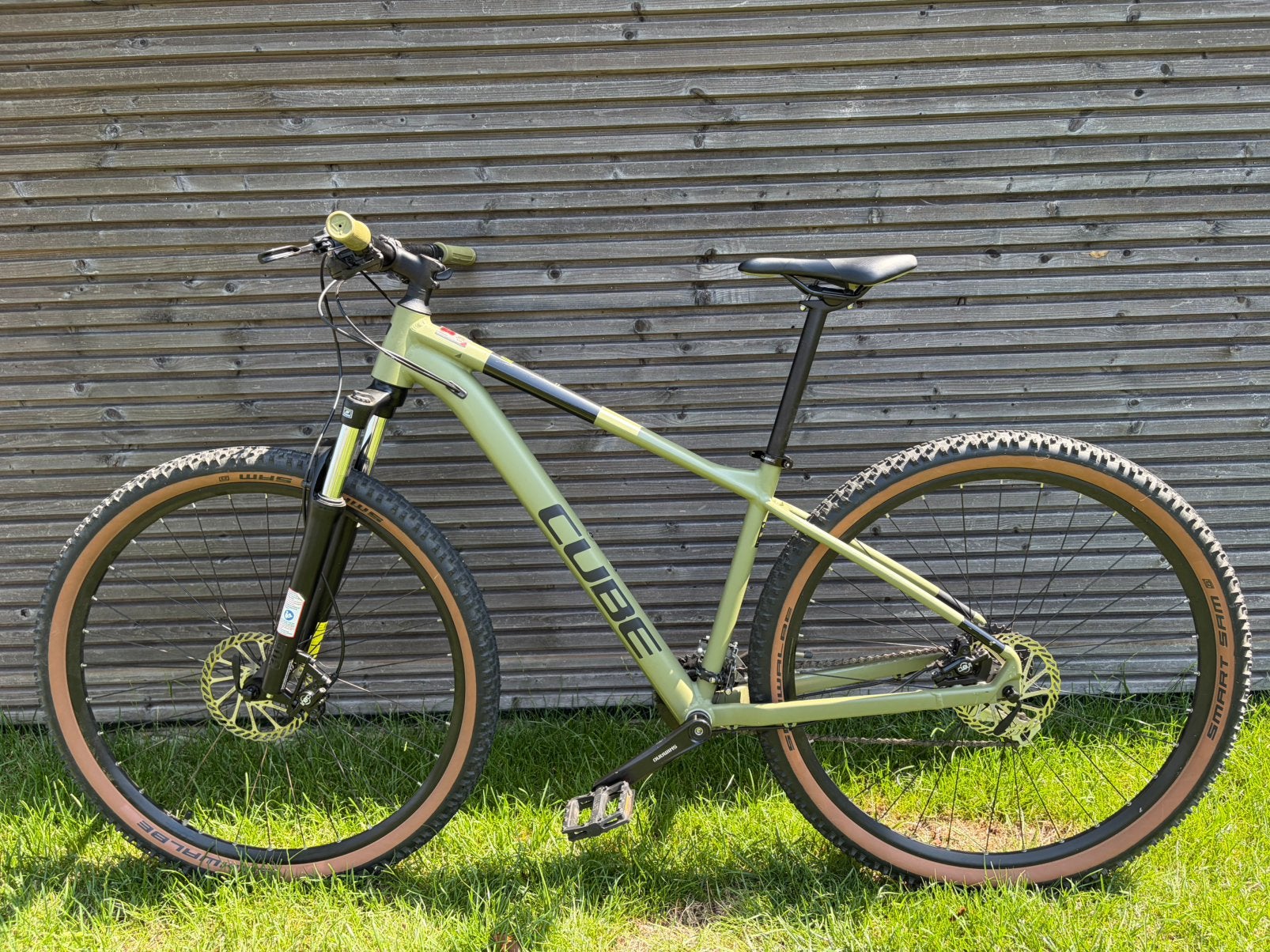 Cube Mountainbike Olive Green, Ophalen, Zo goed als nieuw, Heren, Overige merken
