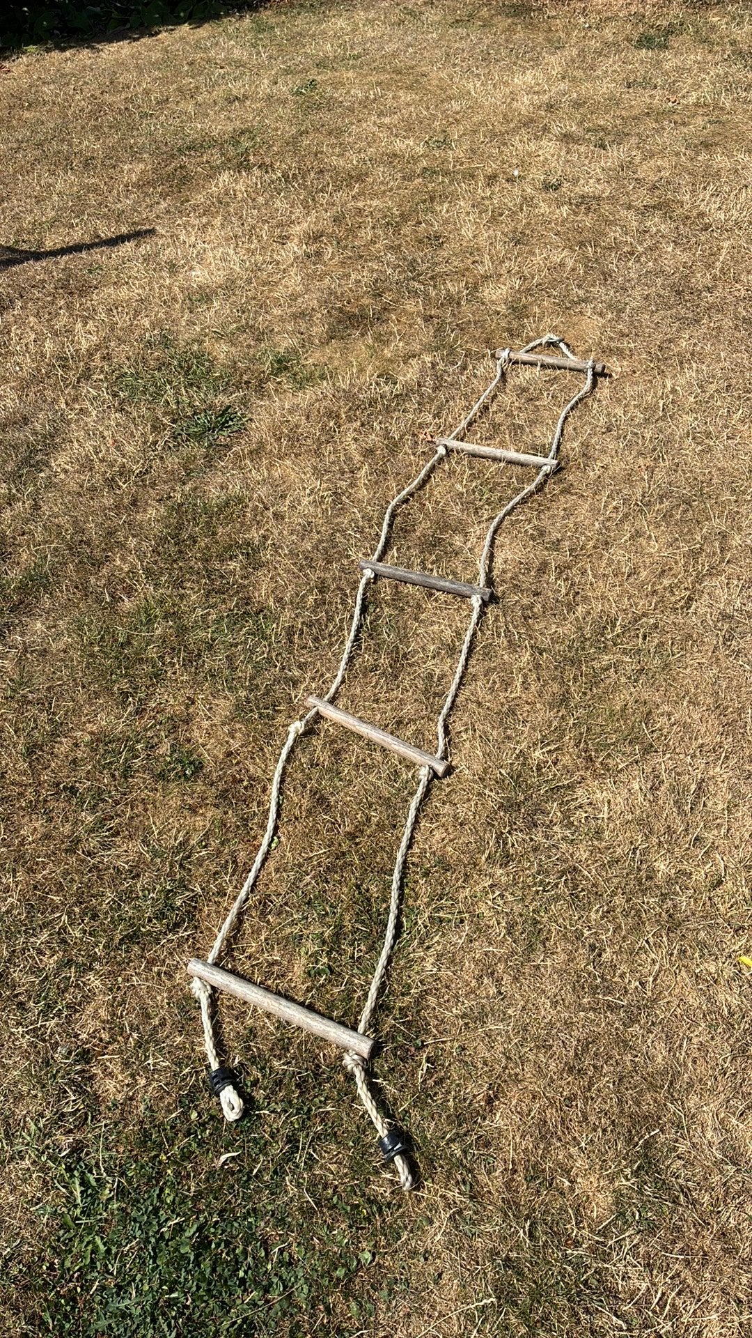 Ladder voor aan een speelhuisje, Enlèvement, Utilisé, Bois