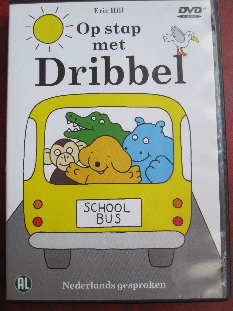 Dribbel - Op stap met Dribbel, Alle leeftijden, Tv-serie, Ophalen of Verzenden, Zo goed als nieuw