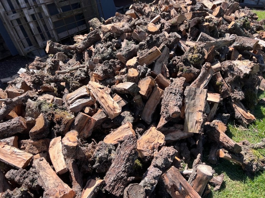 Droog brandhout, Tuin en Terras, Brandhout, Ophalen