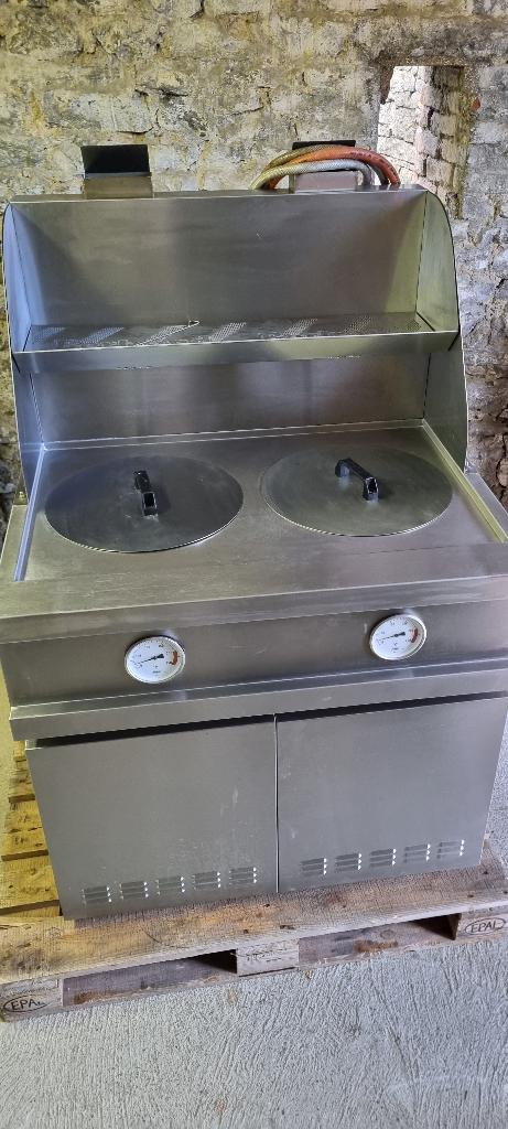 Friteuse professionnel, Enlèvement, Utilisé, Cuisinière, Friteuse et Grils