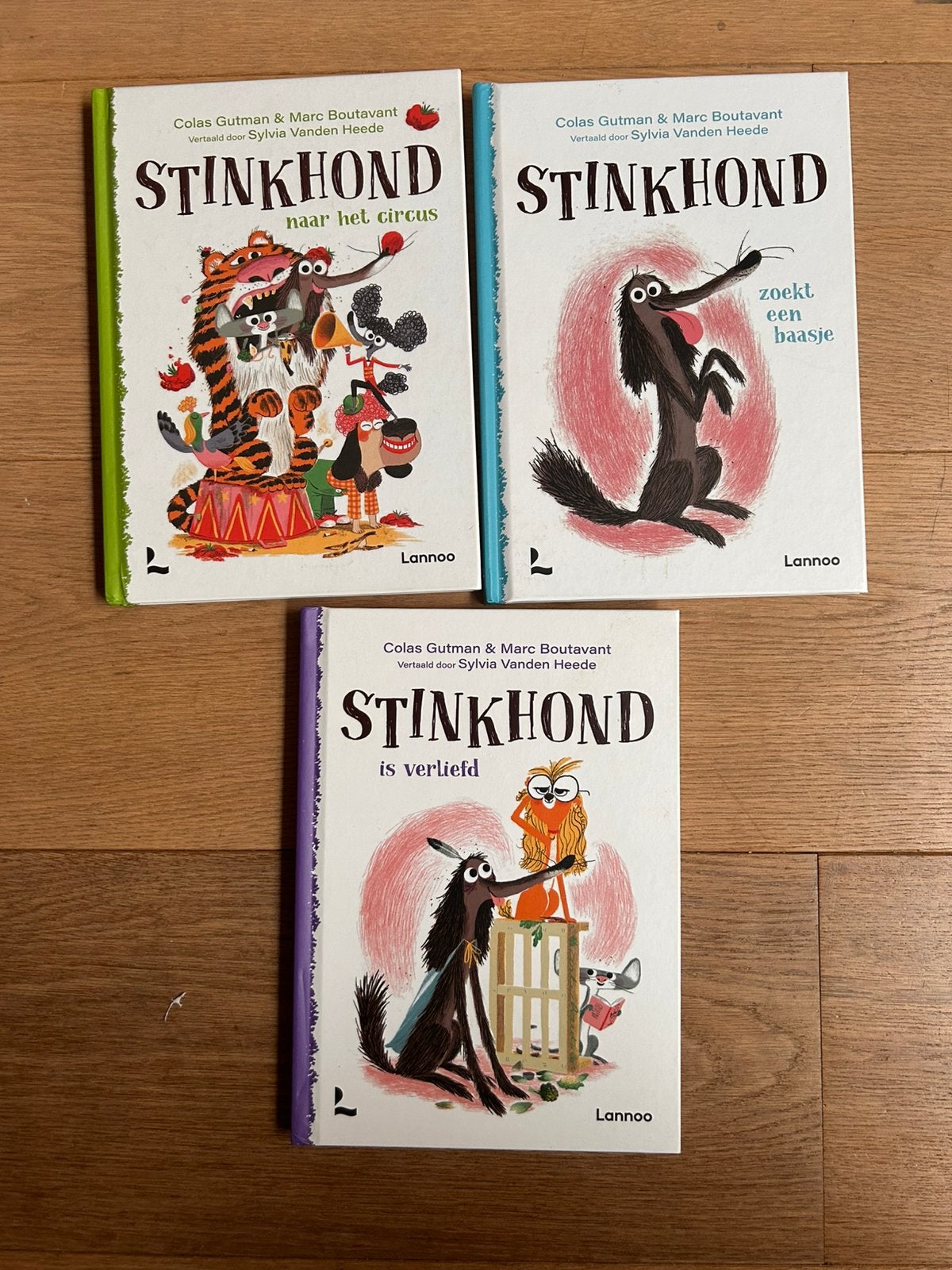 Stinkhond boeken, Ophalen of Verzenden