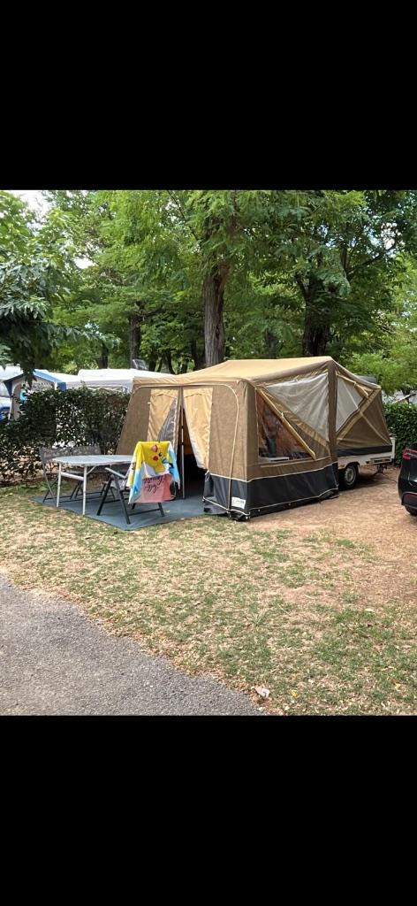 Vouwwagen Gerjak Tago 1-2-3 systeem, Caravanes & Camping, Caravanes pliantes, Enlèvement, Jusqu'à 6, Présent