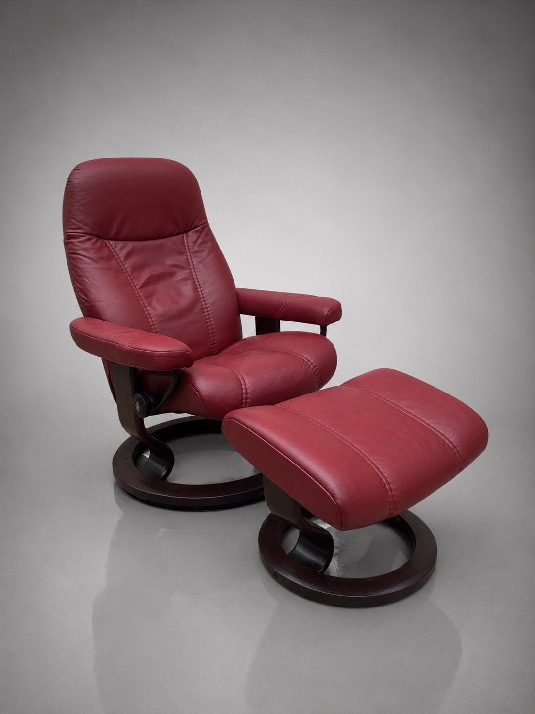 Magnifique fauteuil inclinable et tabouret Stressless, Maison & Meubles, Enlèvement ou Envoi, Cuir