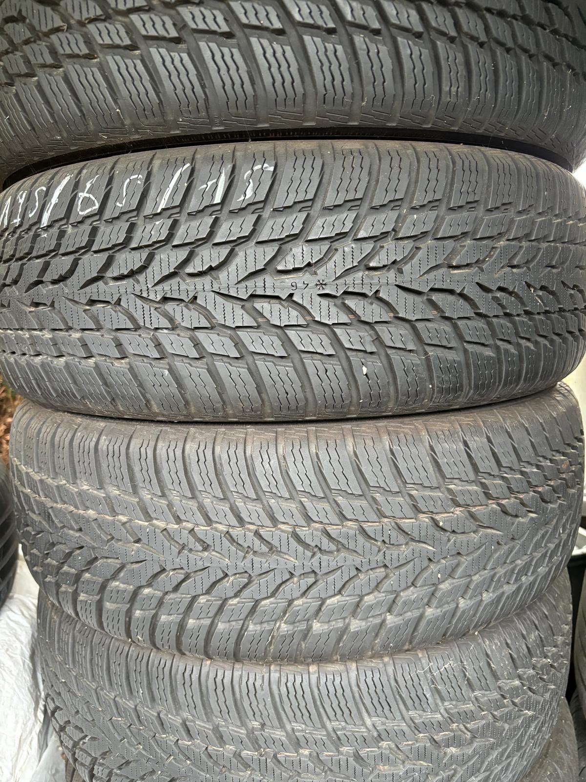 4 pneus hiver Nokian 195/65 R15 – Quasi neufs, Enlèvement, Comme neuf