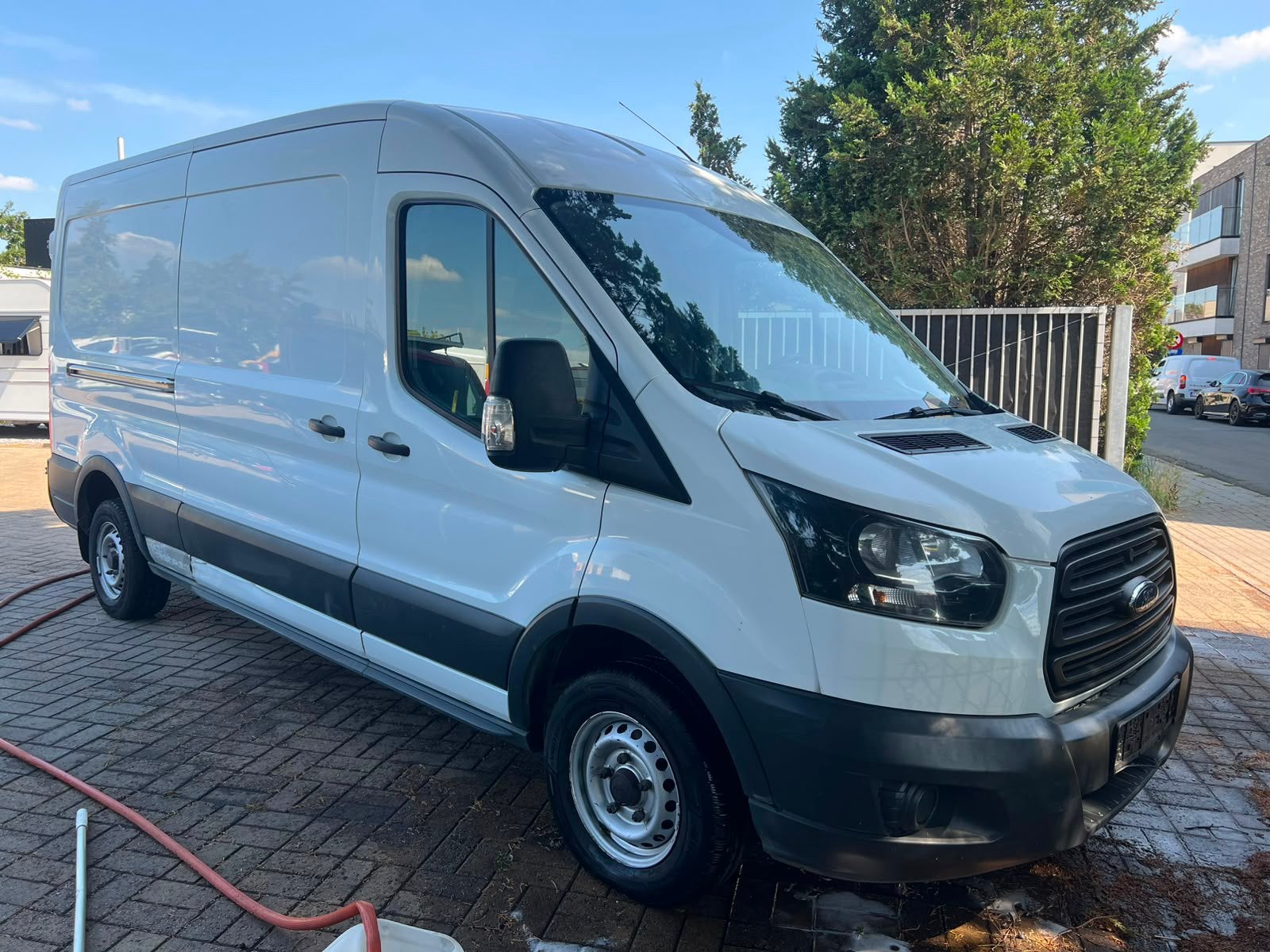 Démarrage par bruit du moteur Ford Transit 2.0 TDCI 2017, Autos, Achat, Entreprise, 3 places, Diesel