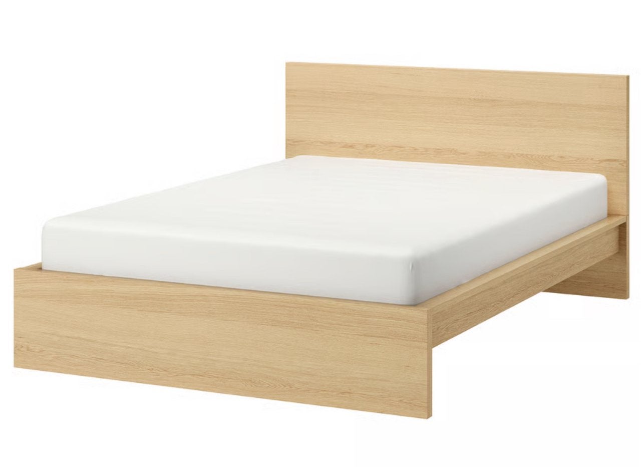 Lit Ikea Malm 140* 200 très bonne état general, Maison & Meubles, Chambre à coucher | Lits, Enlèvement, Comme neuf