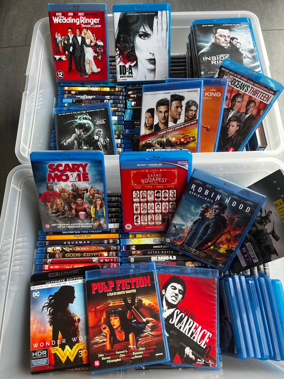 Grote Blu-ray collectie – 170 films + 4K film en steelbooks, Cd's en Dvd's, Ophalen, Spaans, Spaans, Alle leeftijden