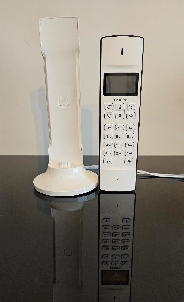 Philips Design Linea -> Draadloze telefoon, Telecommunicatie, Vaste telefoons | Handsets en Draadloos, Ophalen, Zo goed als nieuw