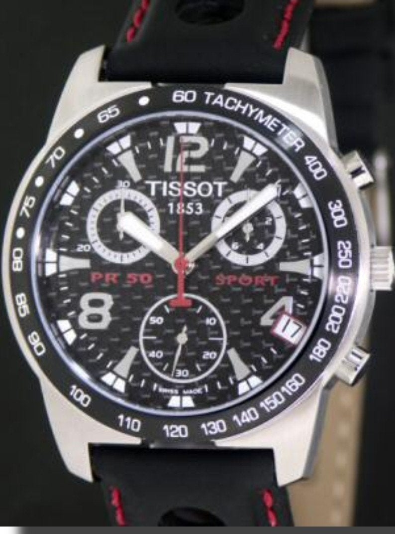 TISSOT Collection: NASCAR special edition, en parfaite état!, Bijoux, Sacs & Beauté, Montres | Hommes, Enlèvement ou Envoi