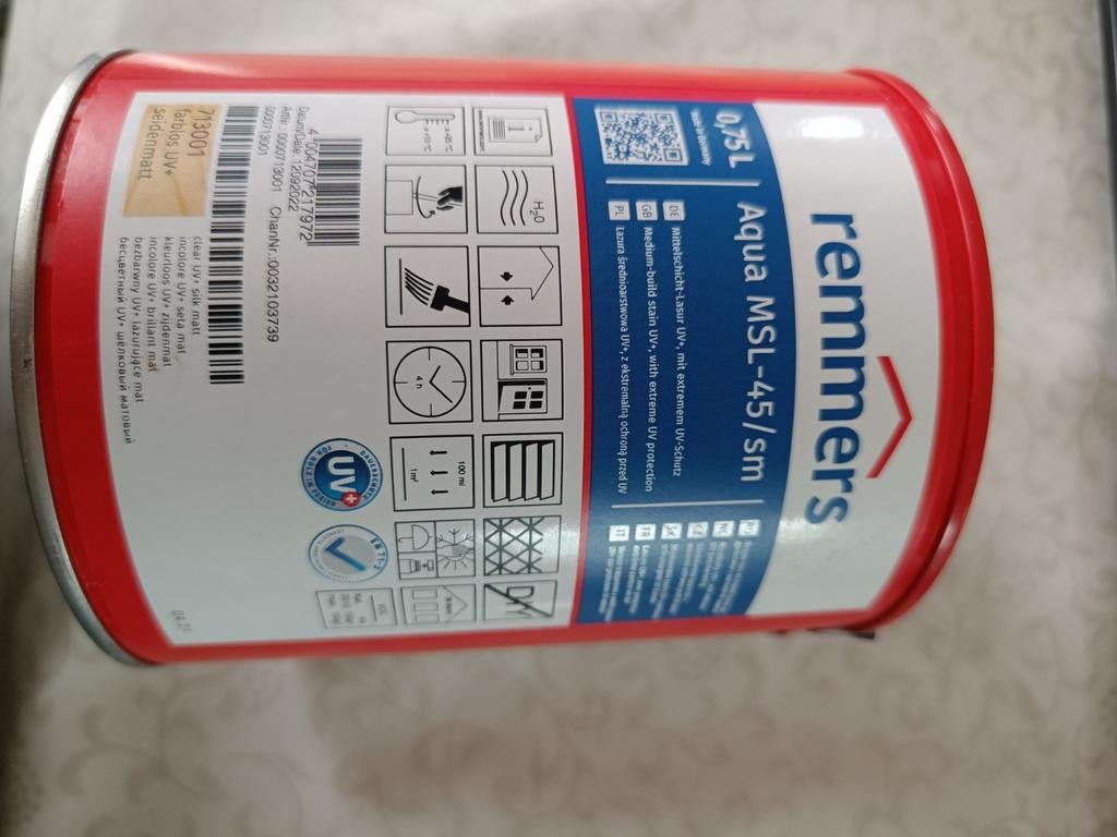 houtbeits UV+, kleurloos, 0.75l, Ophalen
