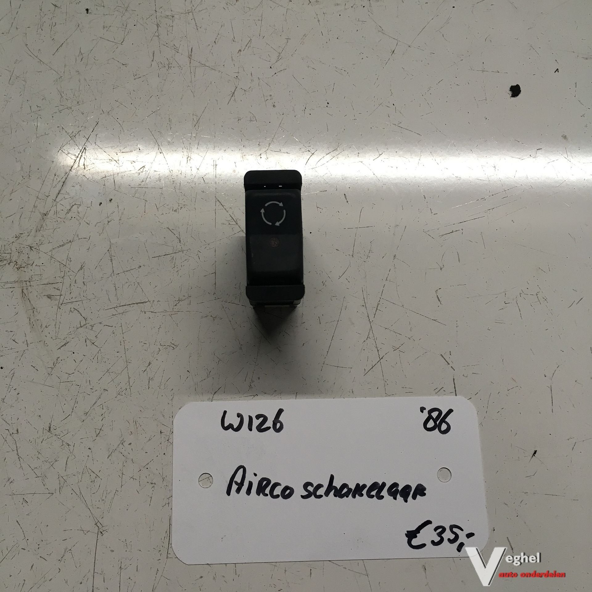 Mercedes W126  1982  Aircoschakelaar 126 820 5110, Autos : Pièces & Accessoires, -, Utilisé, -, -